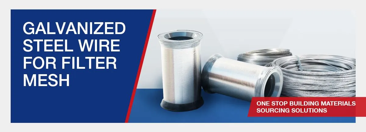 Galvanized Steel Wire for Filter Mesh