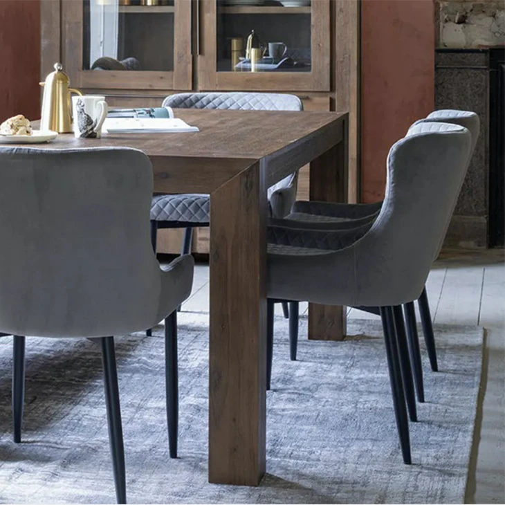 Fabric Covered Dining Chiars