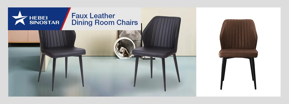 Faux Leather Dining Room Chairs Faux Leather Dining Room Chairs