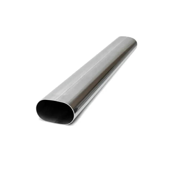 Tubería ovalada de acero galvanizado