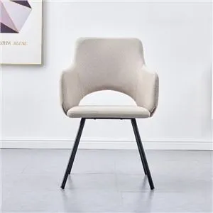 Silla de comedor de metal contemporánea