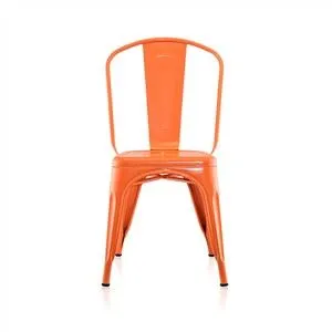 Silla de comedor moderna de metal
