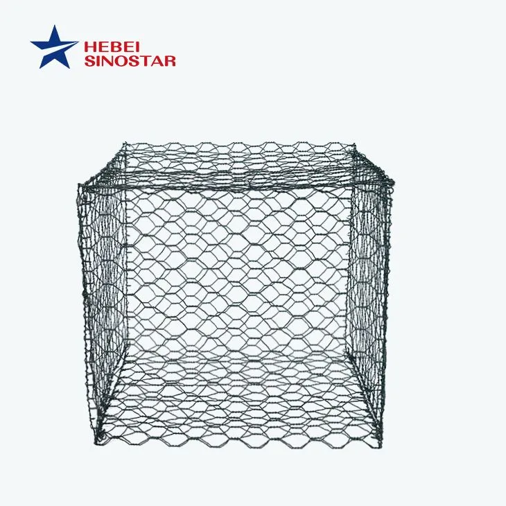 Gabiones recubiertas de PVC galvanizadas